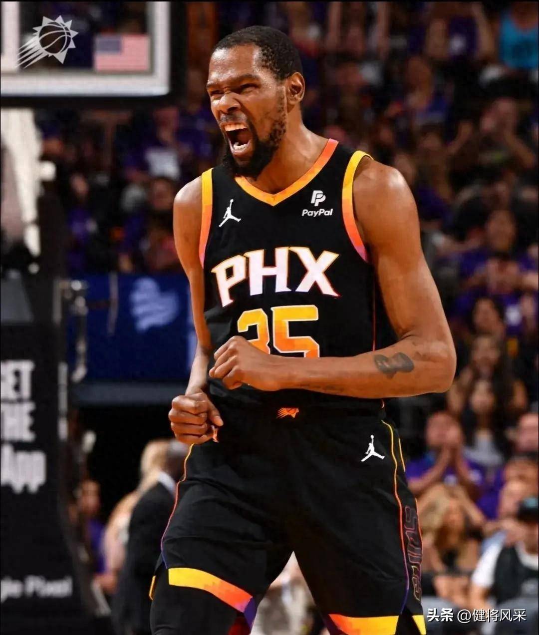 杜兰特回归赛场，比分优势明显首场状态亮眼，公牛观众沸腾！